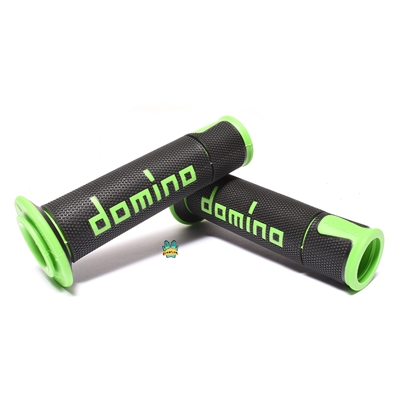 domino grips - A450 micro-diamond - green and black