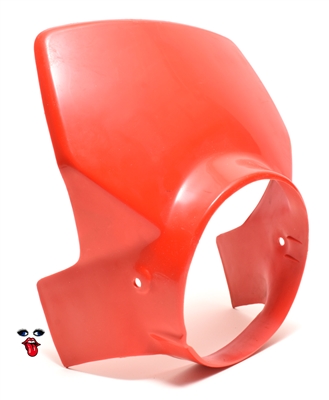 honda MTX plastic headlight fairing - RED