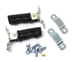 swing arm mounting foot pegs - rectangular swing arm