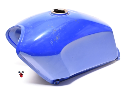 tomos OEM ULTRA BLUE gas tank for the LX and targa